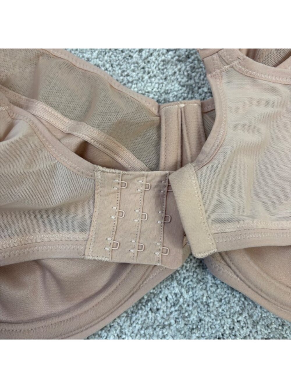Elomi Cate Full Coverage Underwire Bra Smooth Nude US 42H EU 95H EL4301SAH - Picture 8 of 9